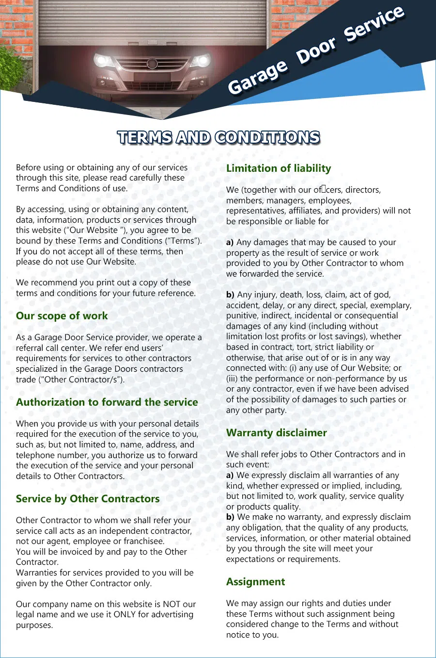 United Garage Door New York, NY 212-918-5409